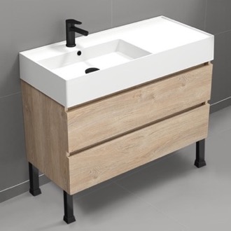 Bathroom Vanity Floor Standing Bathroom Vanity, Modern, 40